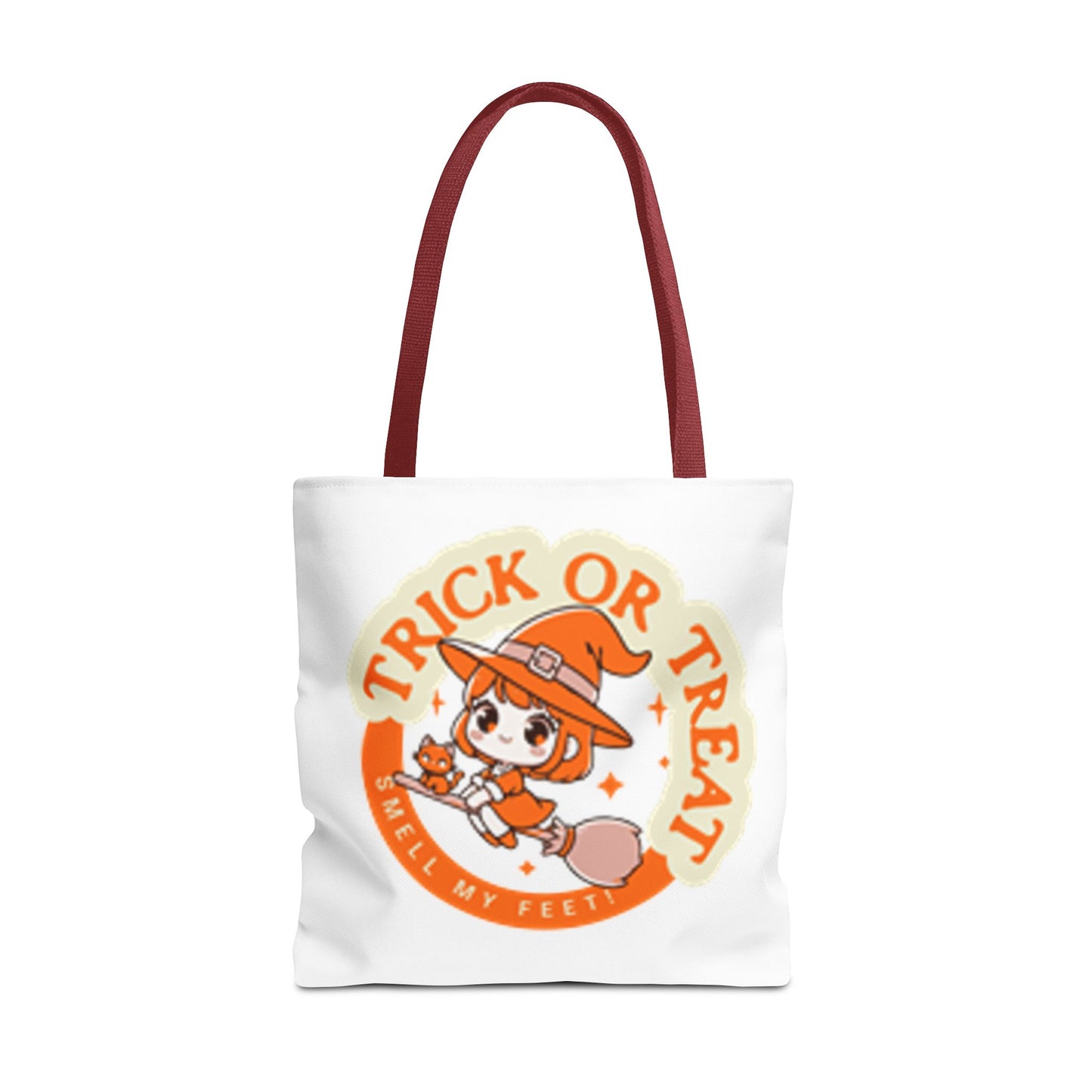 Trick or Treat, Smell My Feet   Halloween Tote Bag (AOP)