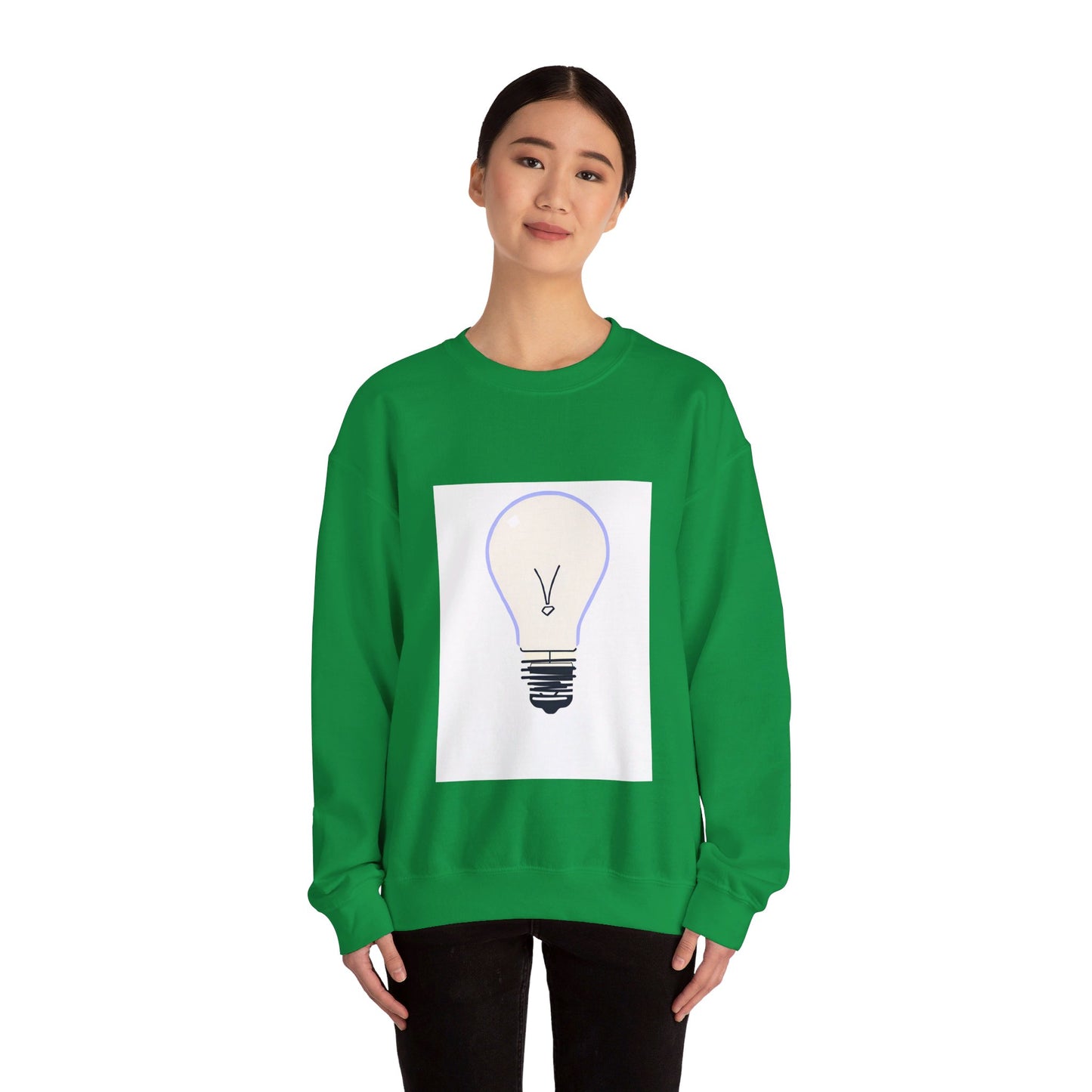 Lightbulb Moment Unisex Heavy Blend™ Crewneck Sweatshirt