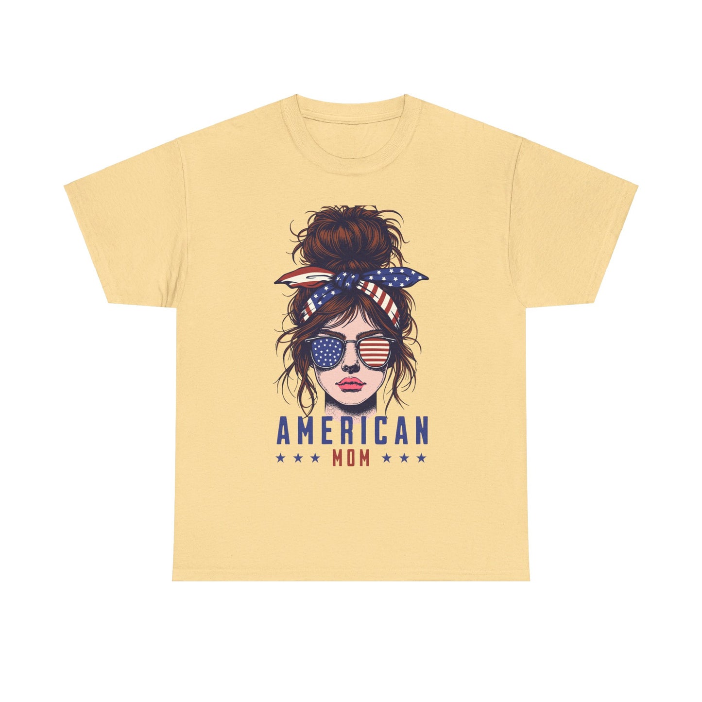 American Mom Unisex Heavy Cotton Tee