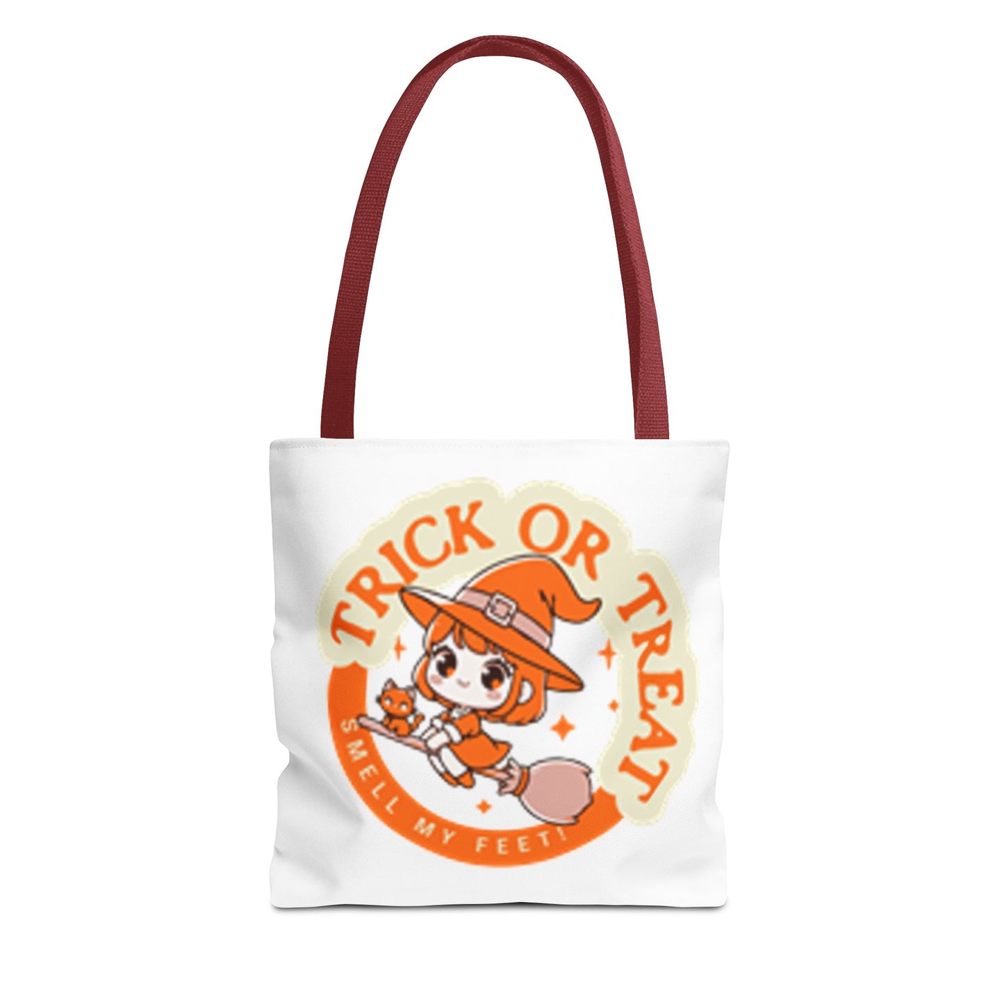 Trick or Treat, Smell My Feet   Halloween Tote Bag (AOP)