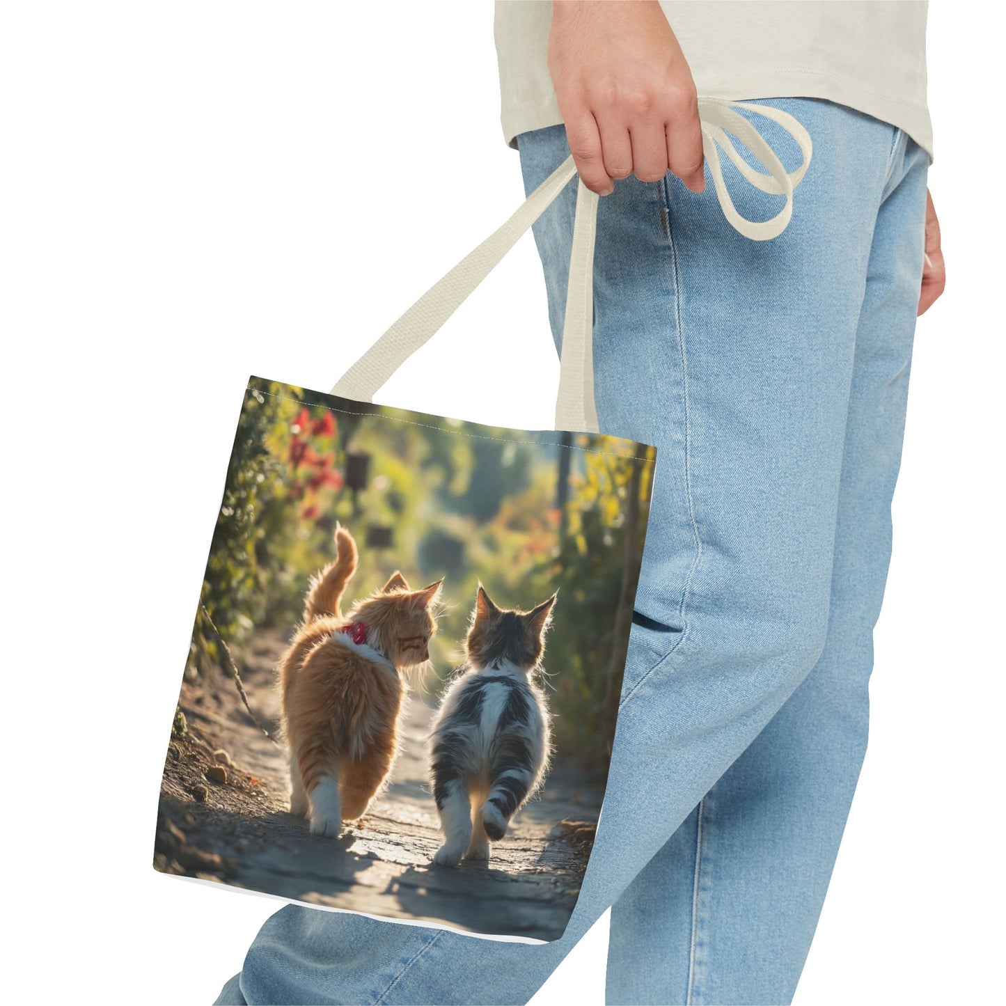 Cat Travelers Tote Bag (AOP)