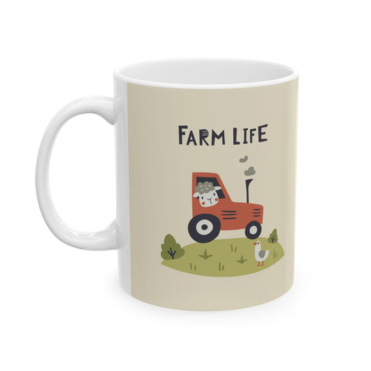 Farm Life  Ceramic Mug, (11oz, 15oz)