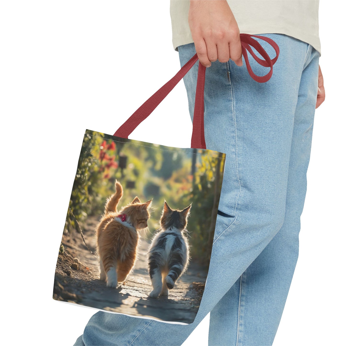 Cat Travelers Tote Bag (AOP)