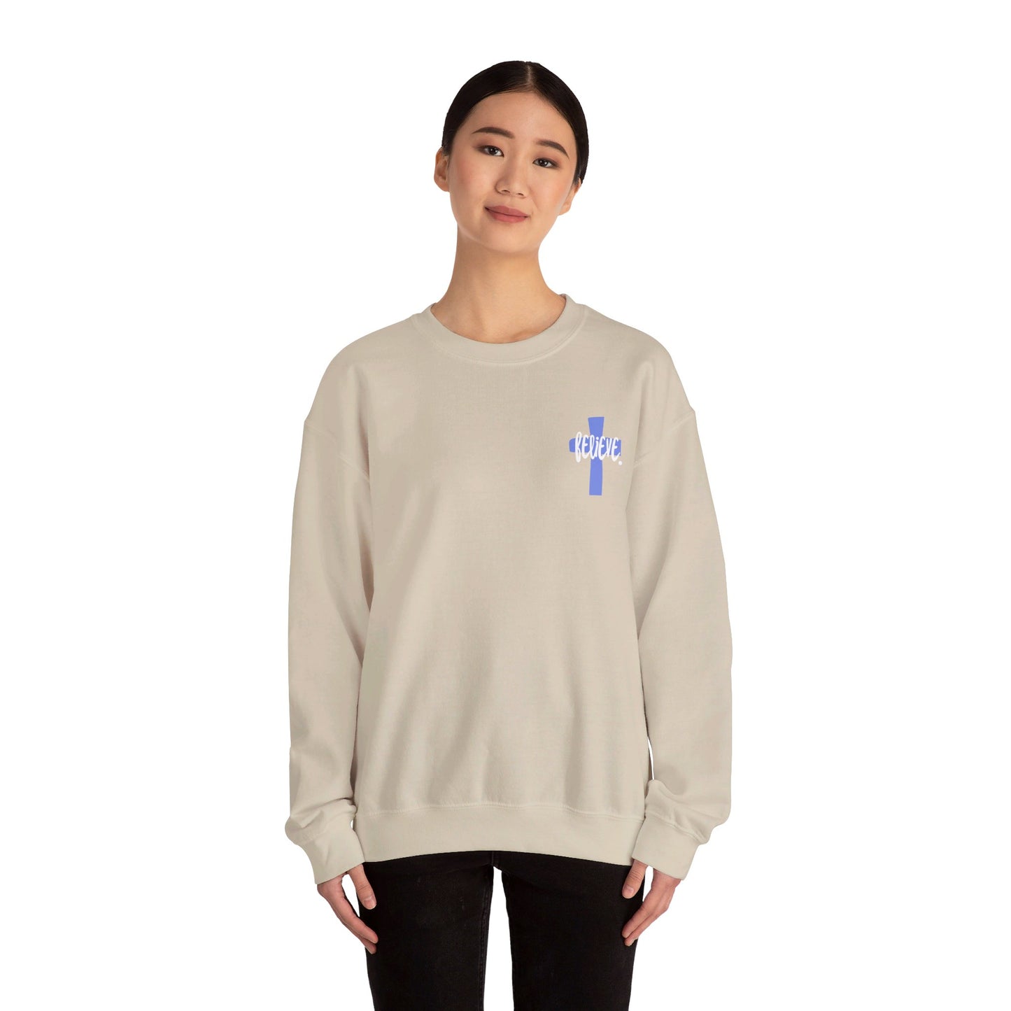 Believe Unisex Heavy Blend™ Crewneck Sweatshirt