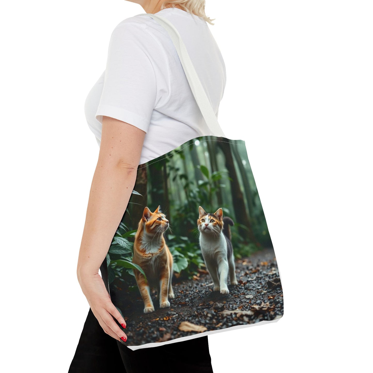 Jungle Cats Tote Bag (AOP)