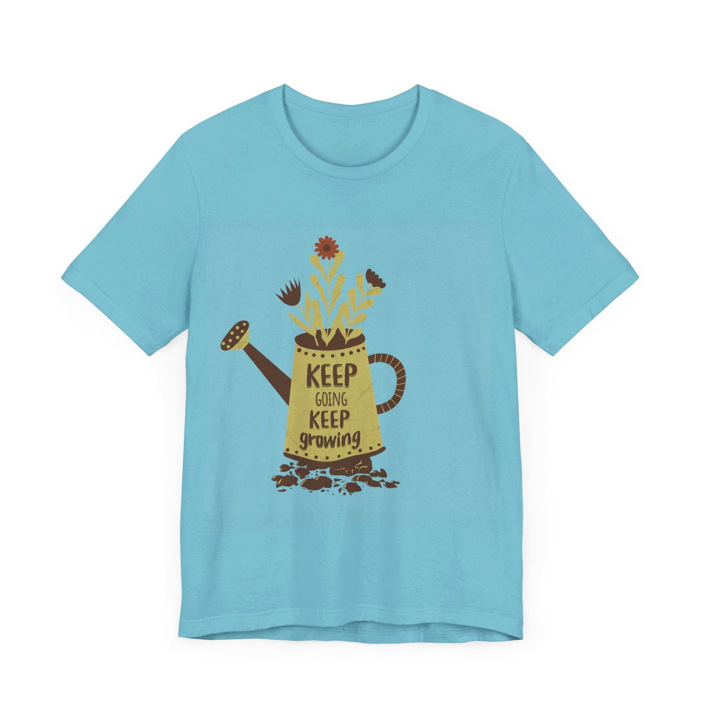 Keep Going, Keep Growing Unisex Jersey Short Sleeve Tee