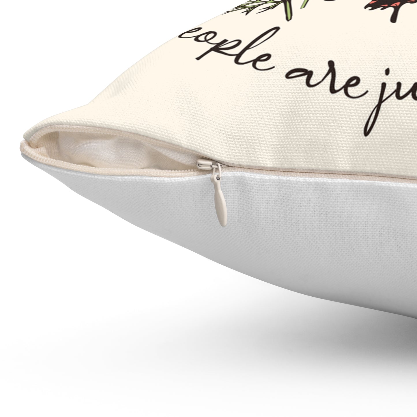 Not All Those Who Wander Are Lost Spun Polyester Square Pillow