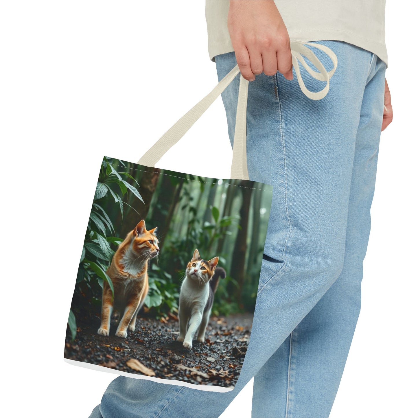 Jungle Cats Tote Bag (AOP)