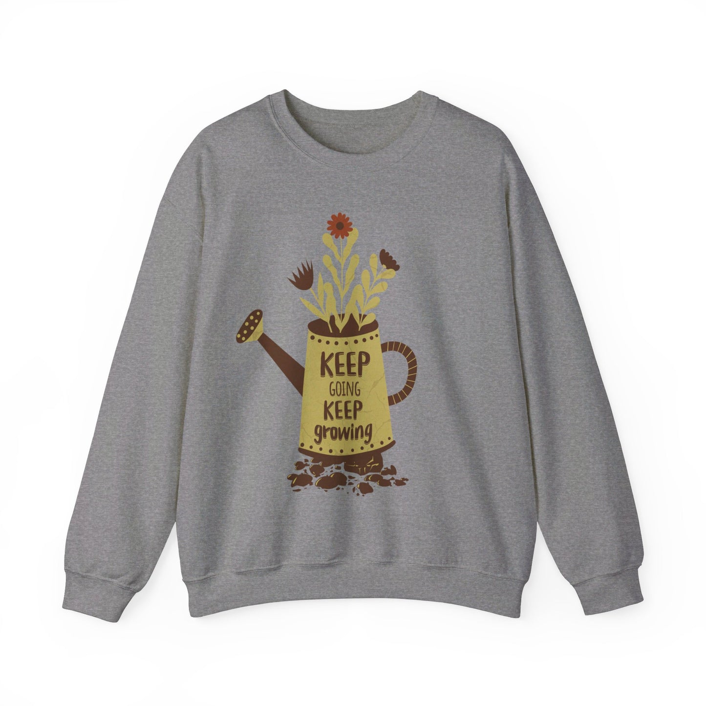 Keep Going, Keep Growing Unisex Heavy Blend™ Crewneck Sweatshirt