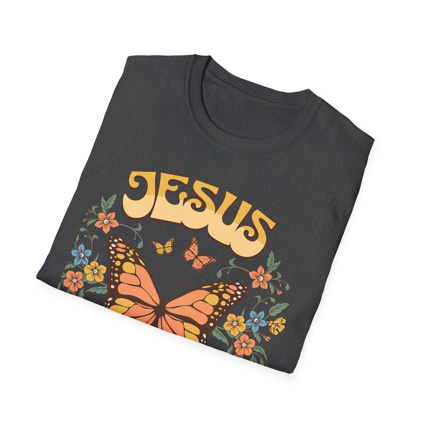 Jesus - The Way, The Truth, The Life   Unisex Softstyle T-Shirt