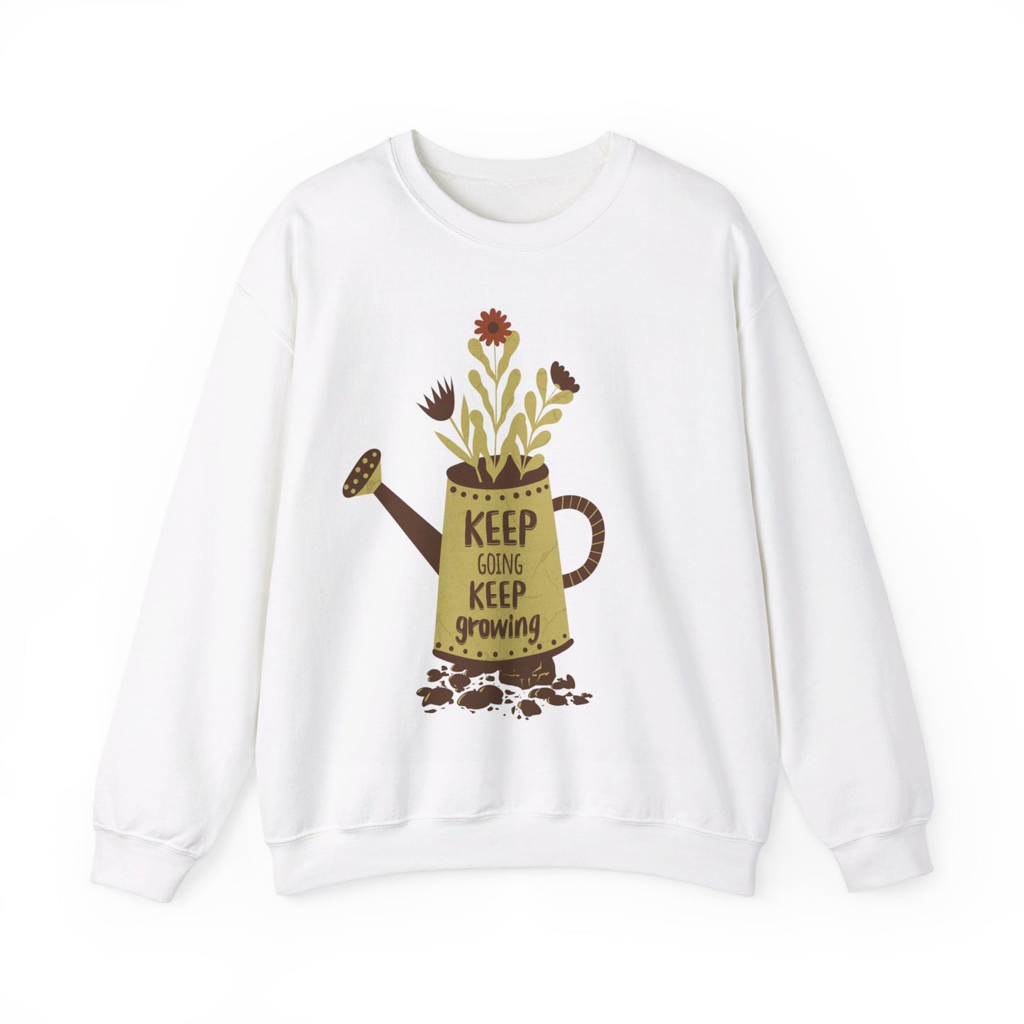 Keep Going, Keep Growing Unisex Heavy Blend™ Crewneck Sweatshirt