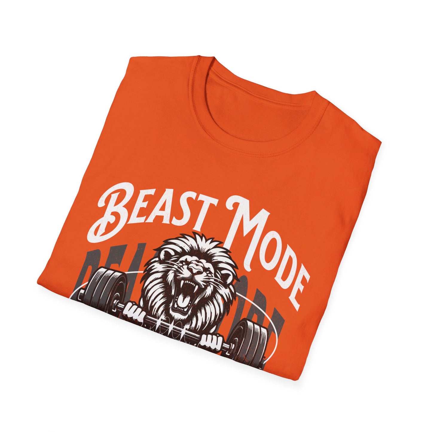 Beast Mode Weightlifting  Unisex Softstyle T-Shirt