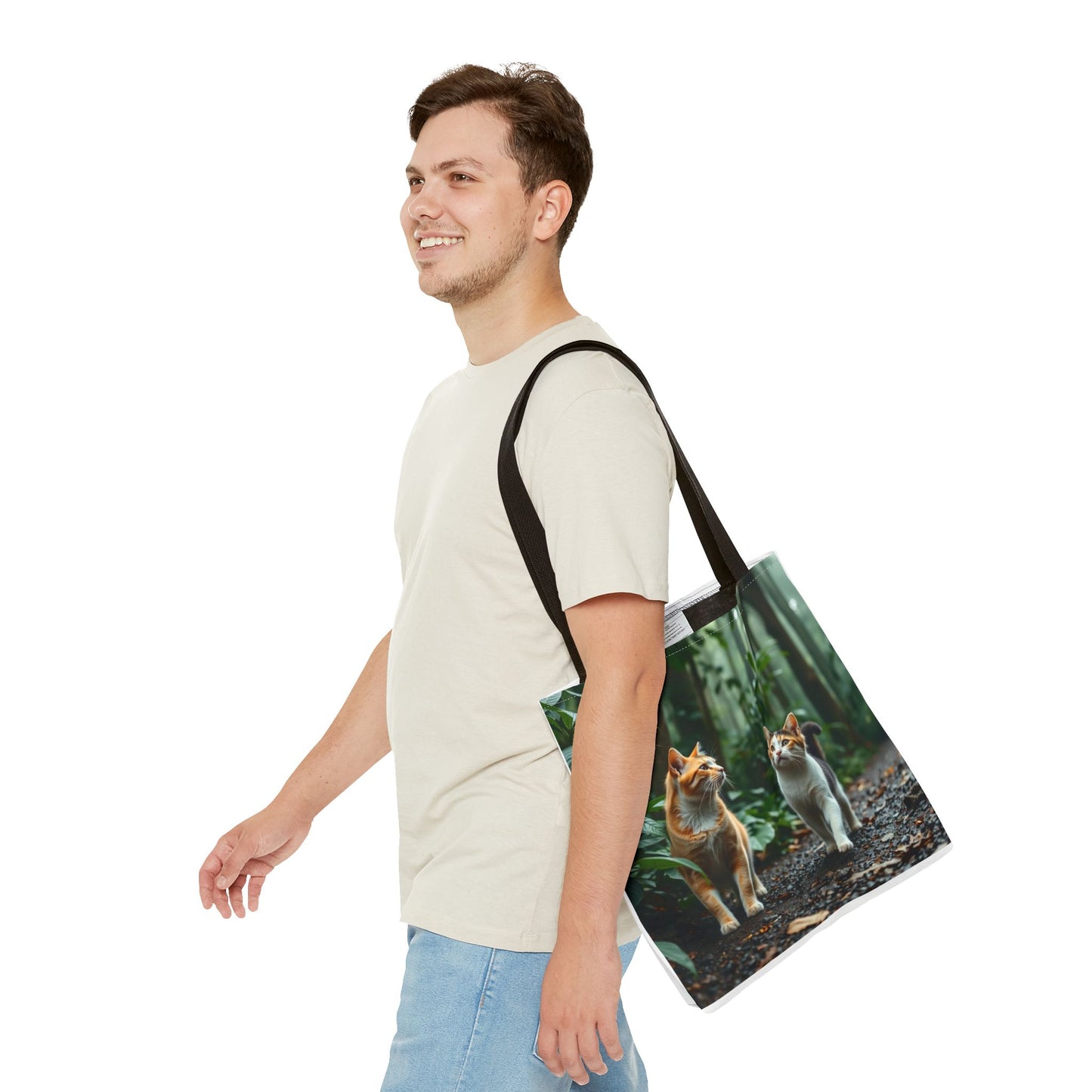 Jungle Cats Tote Bag (AOP)