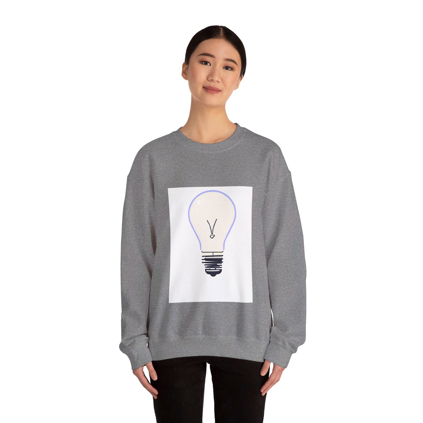 Lightbulb Moment Unisex Heavy Blend™ Crewneck Sweatshirt