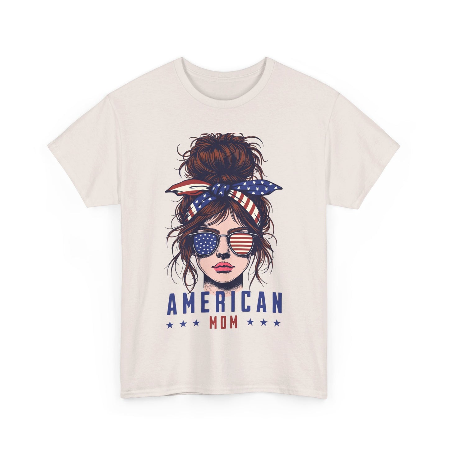 American Mom Unisex Heavy Cotton Tee