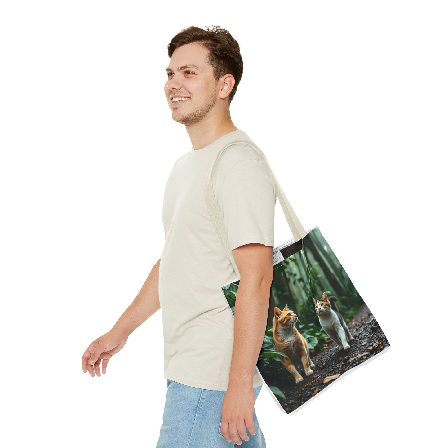 Jungle Cats Tote Bag (AOP)