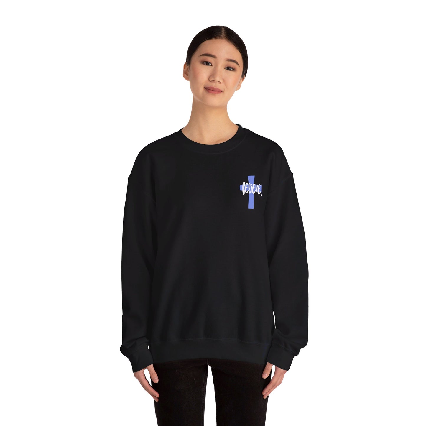 Believe Unisex Heavy Blend™ Crewneck Sweatshirt