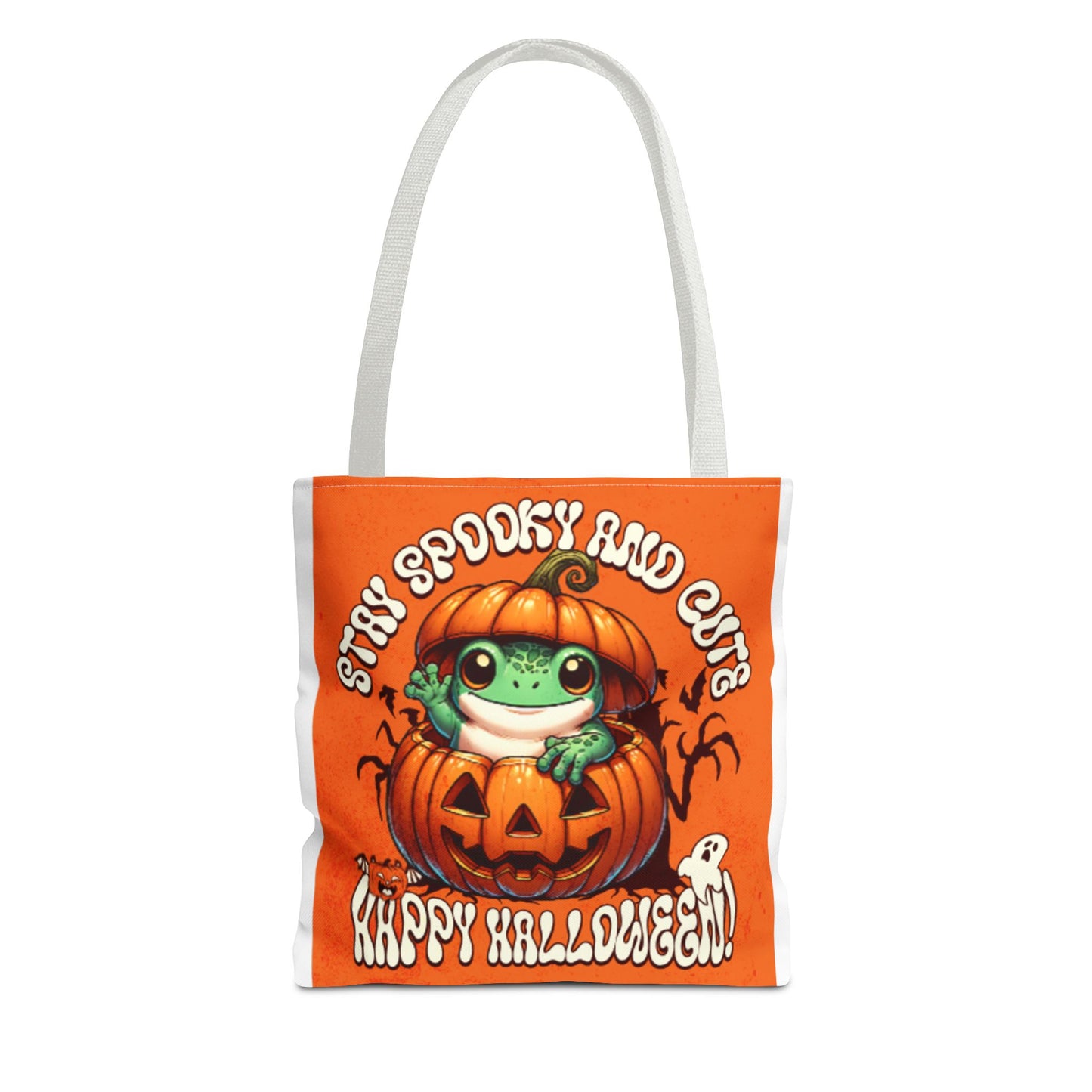 Jack o Latern and Frog   Tote Bag (AOP)