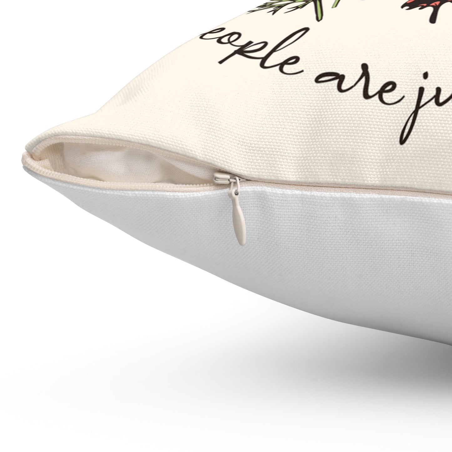 Not All Those Who Wander Are Lost Spun Polyester Square Pillow