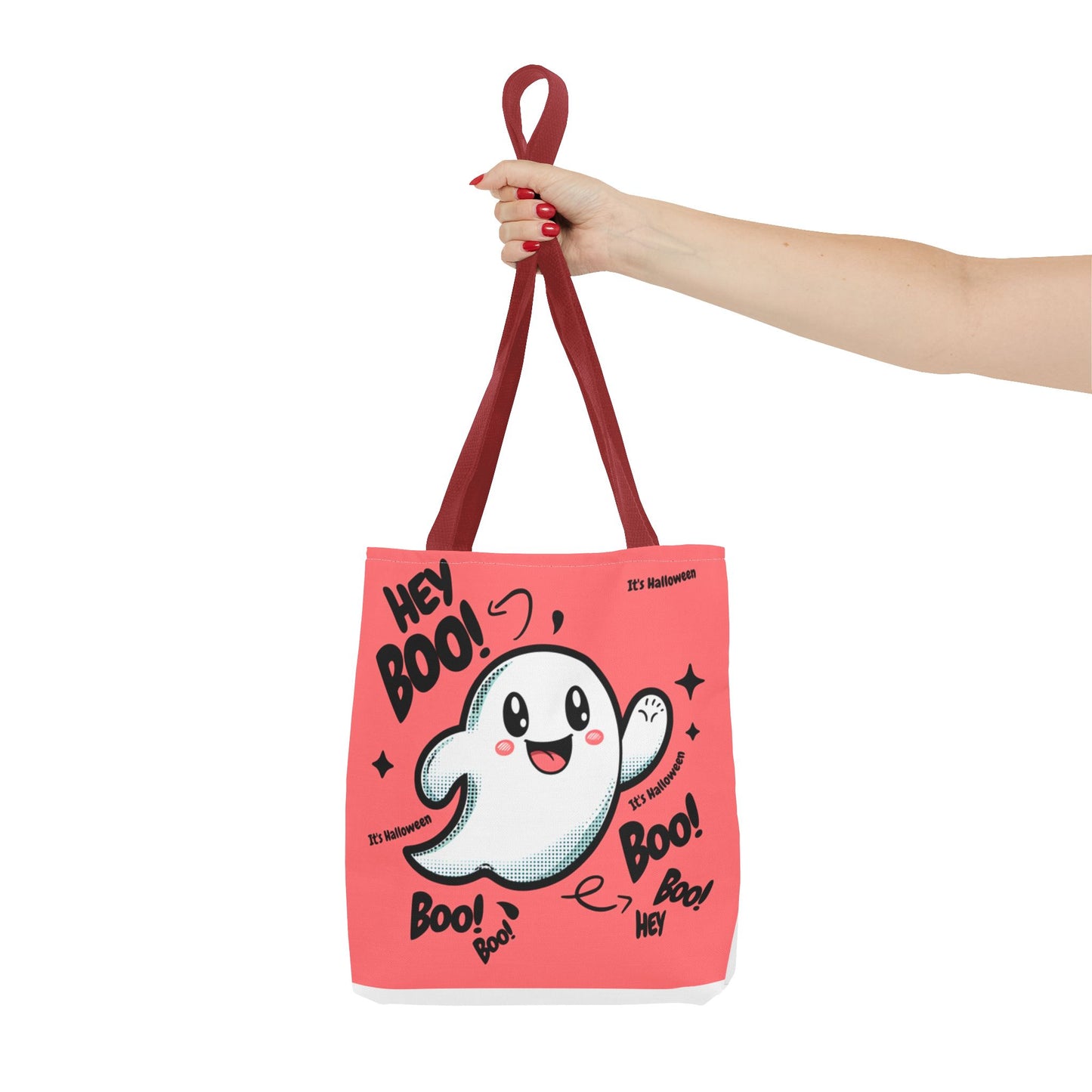 Halloween  Hey Boo    Tote Bag (AOP)