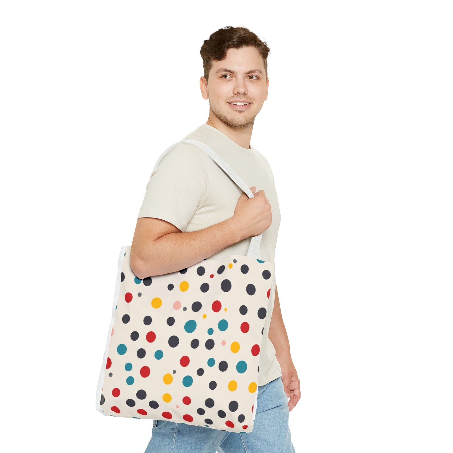 Polk o dots Tote Bag (AOP)