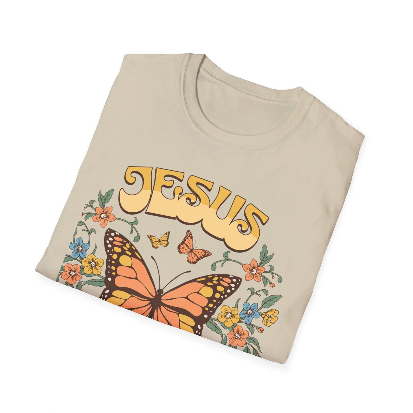 Jesus - The Way, The Truth, The Life   Unisex Softstyle T-Shirt