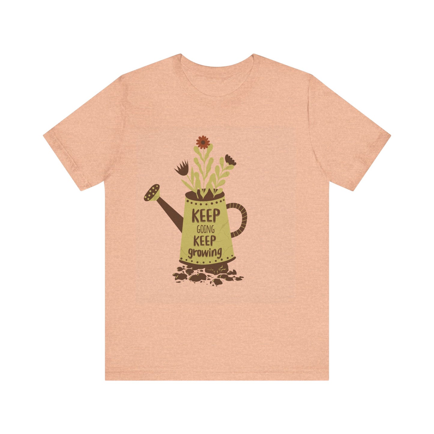 Keep Going, Keep Growing Unisex Jersey Short Sleeve Tee