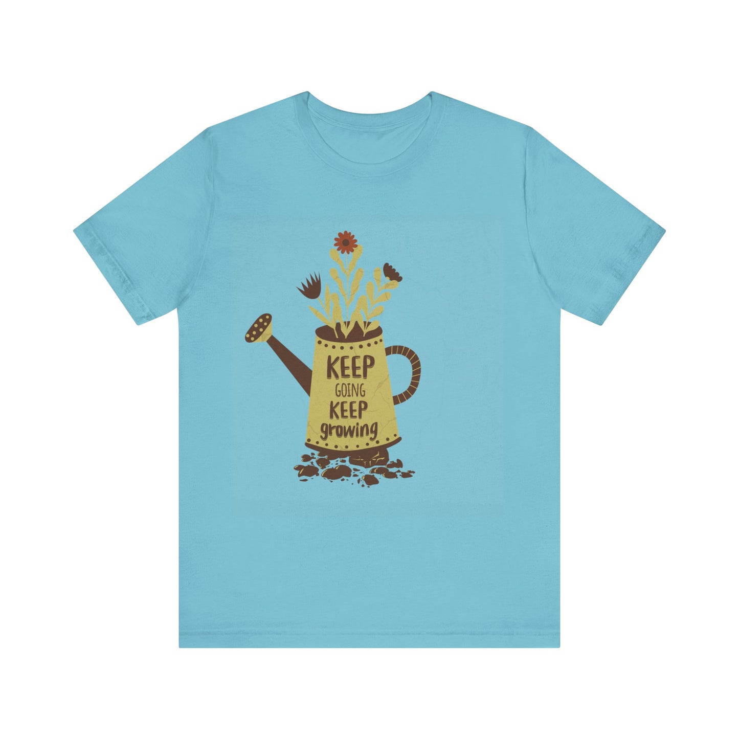 Keep Going, Keep Growing Unisex Jersey Short Sleeve Tee