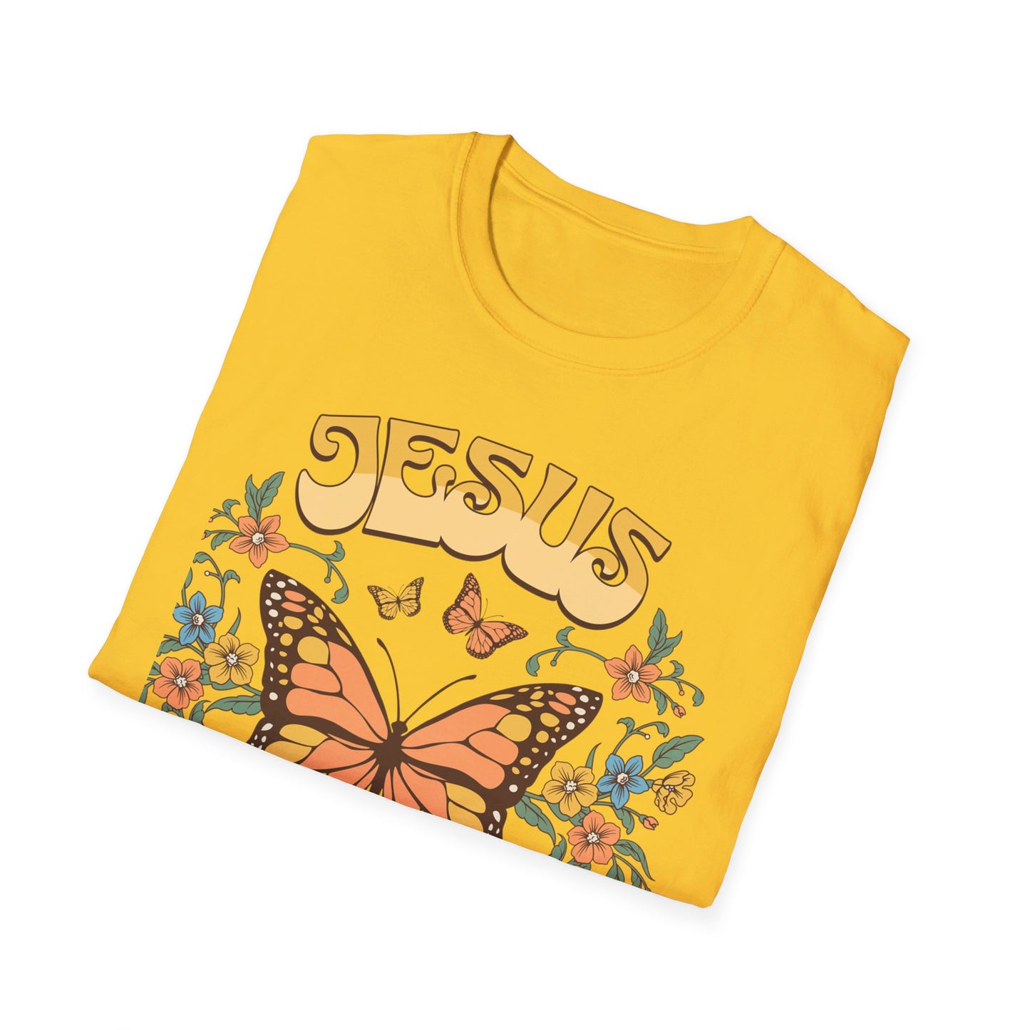 Jesus - The Way, The Truth, The Life   Unisex Softstyle T-Shirt