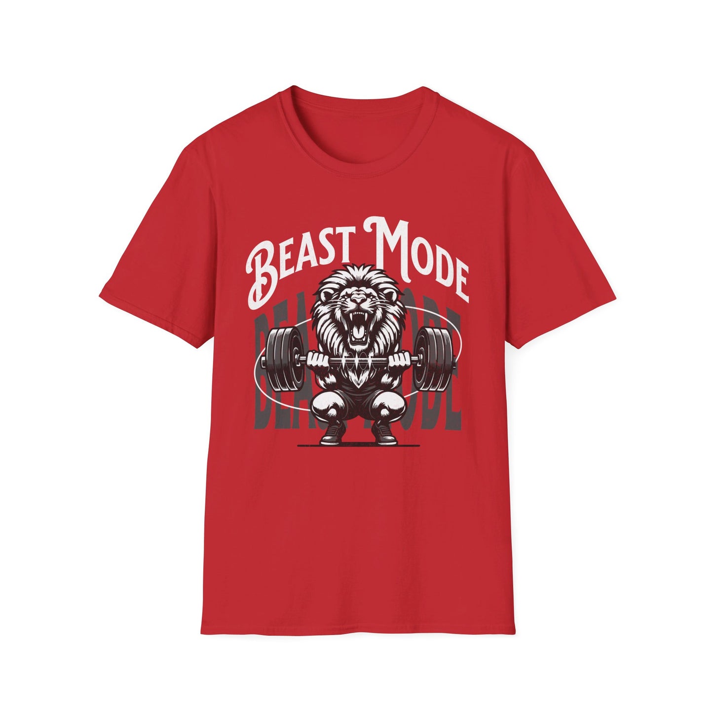 Beast Mode Weightlifting  Unisex Softstyle T-Shirt