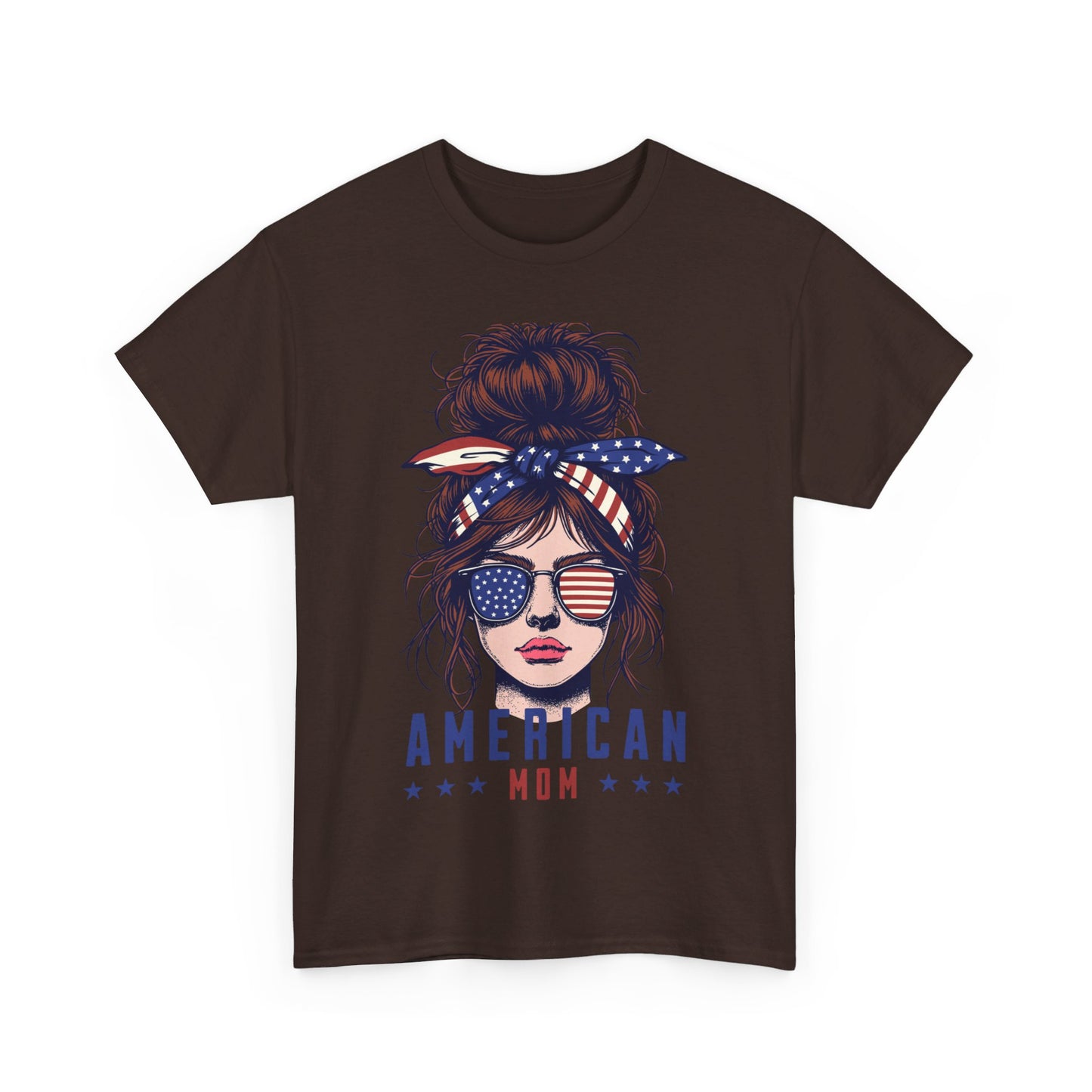 American Mom Unisex Heavy Cotton Tee