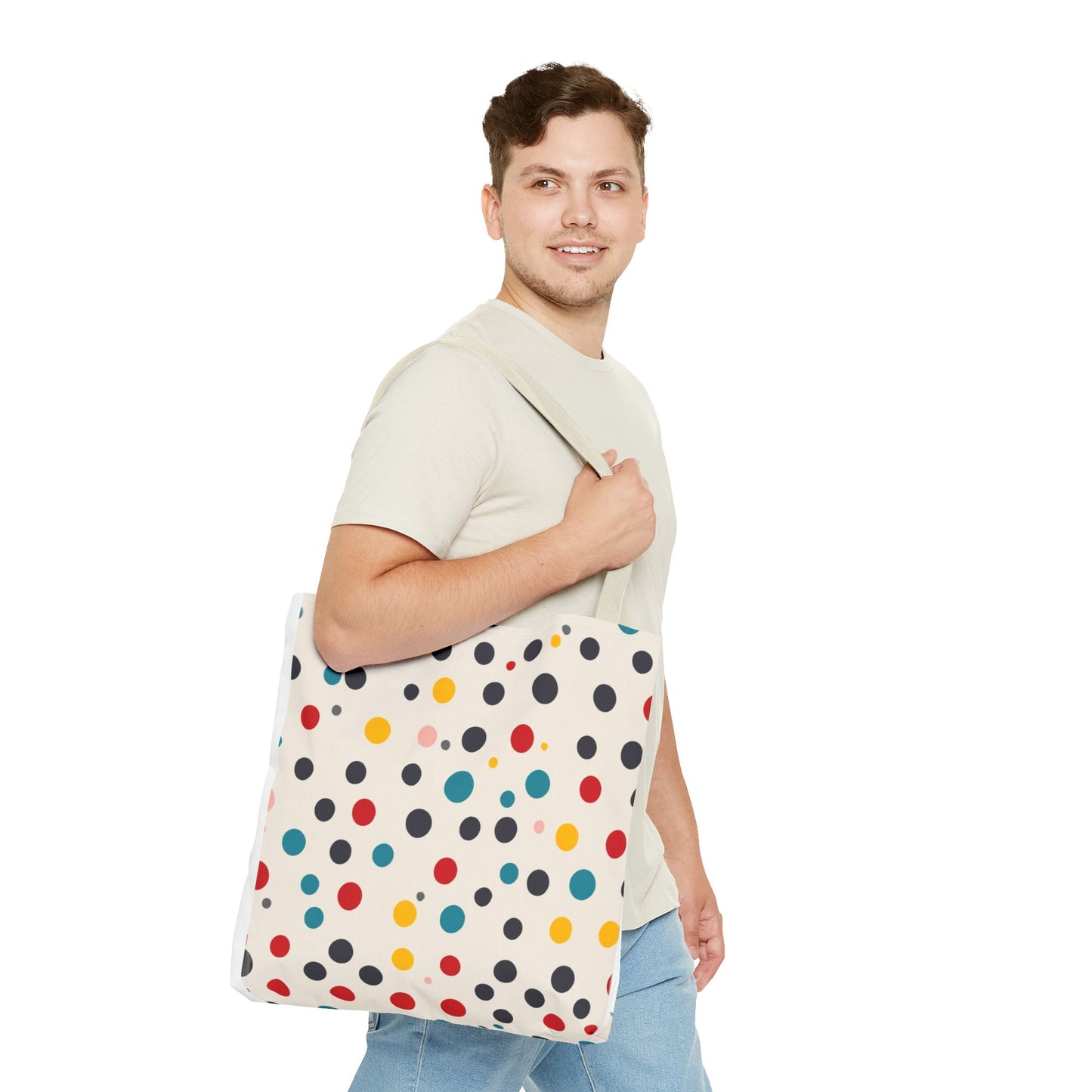 Polk o dots Tote Bag (AOP)