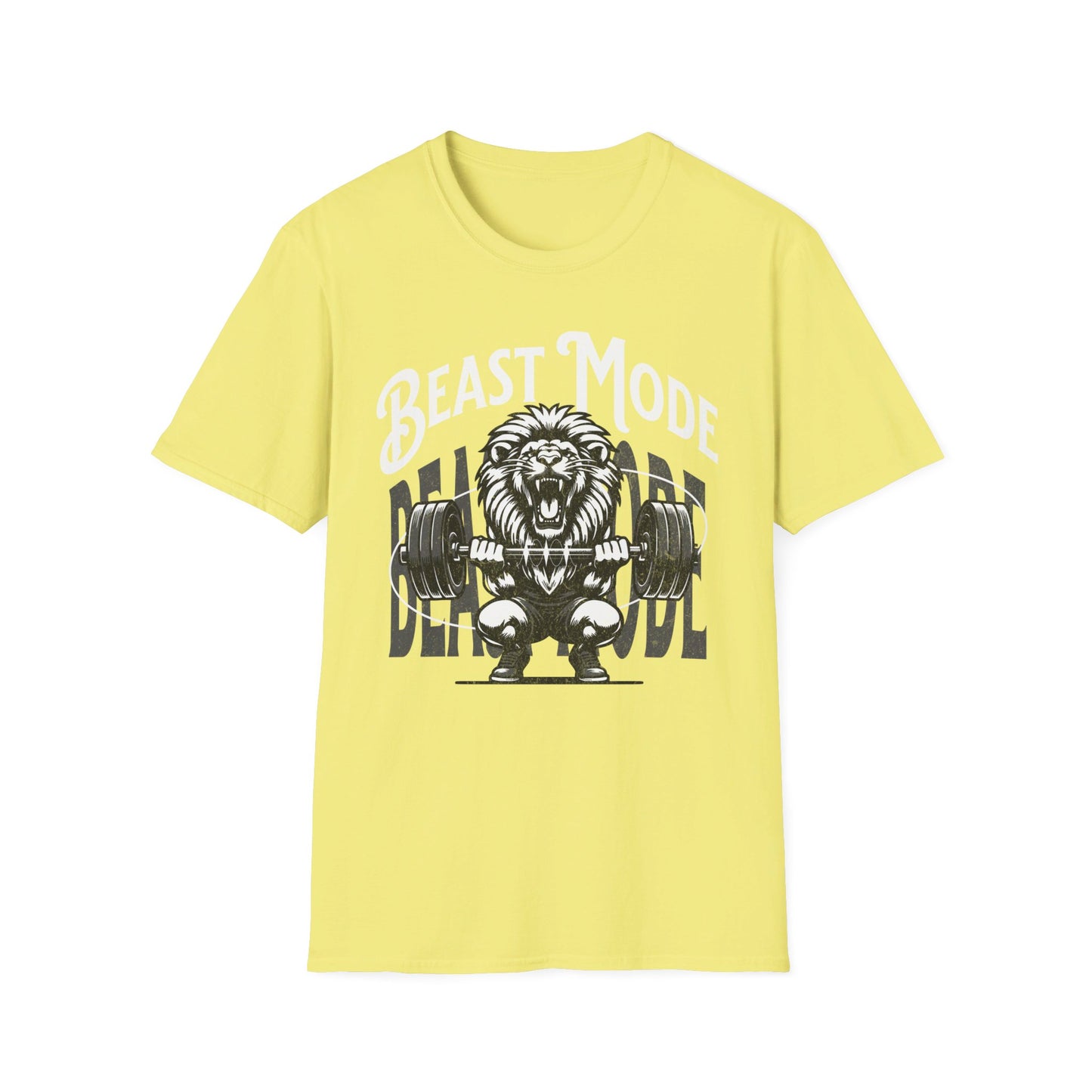 Beast Mode Weightlifting  Unisex Softstyle T-Shirt