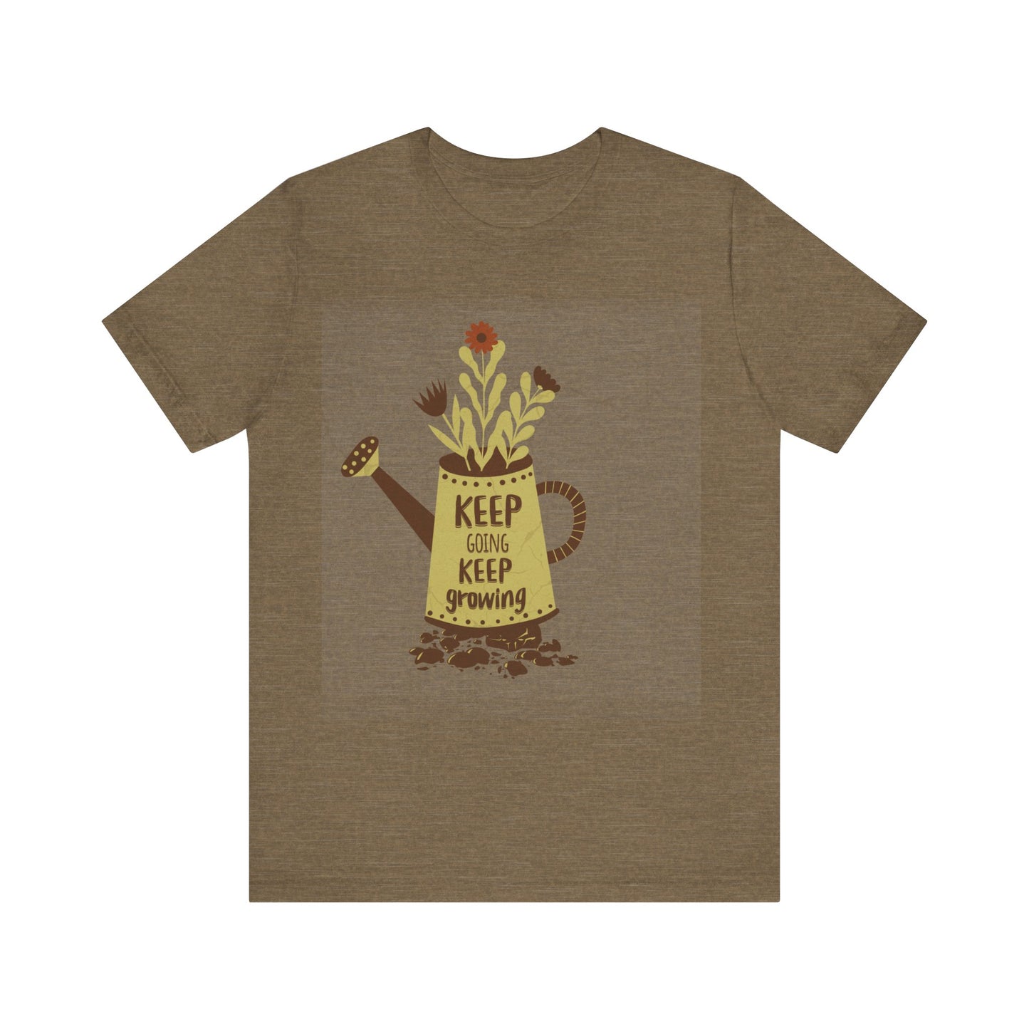 Keep Going, Keep Growing Unisex Jersey Short Sleeve Tee