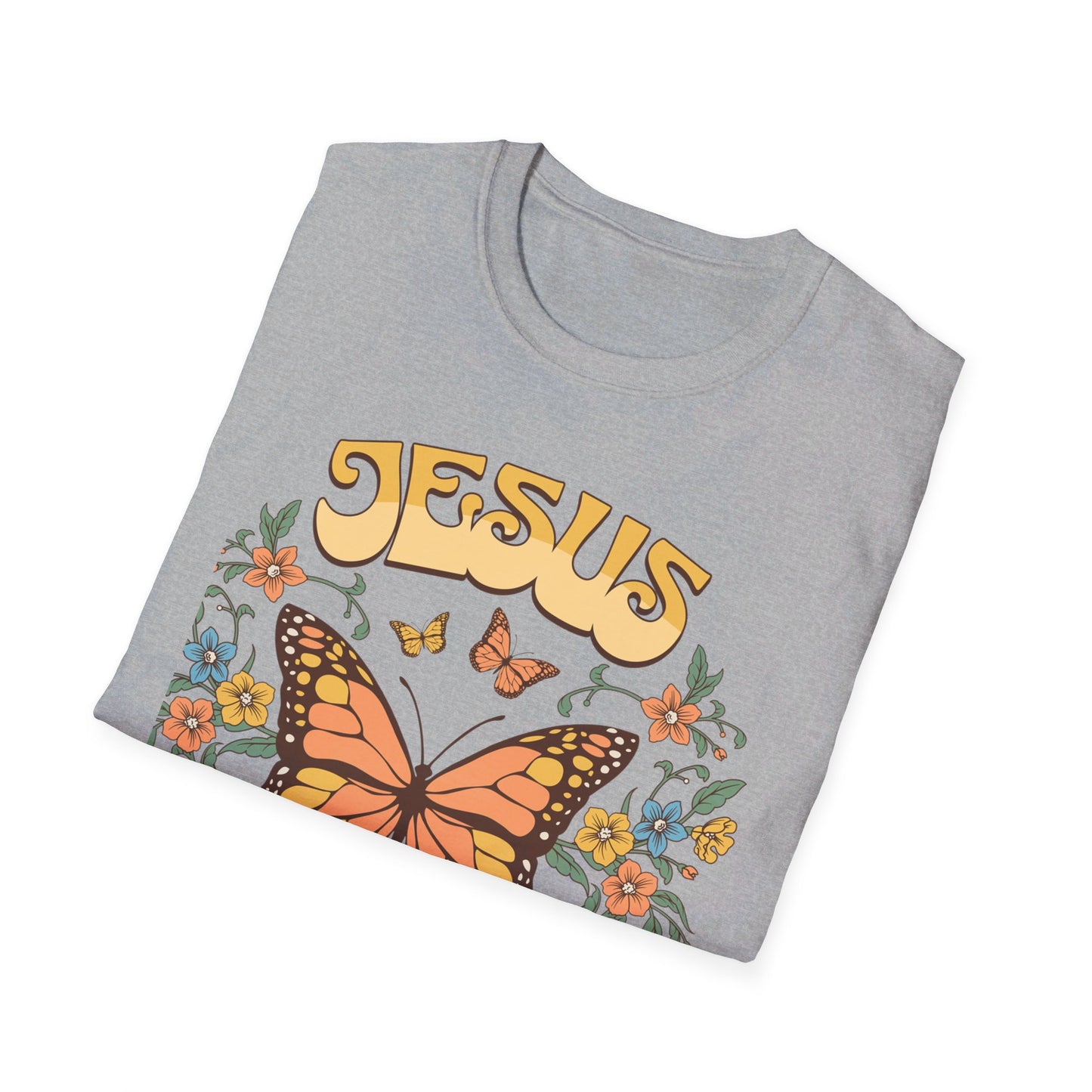 Jesus - The Way, The Truth, The Life   Unisex Softstyle T-Shirt