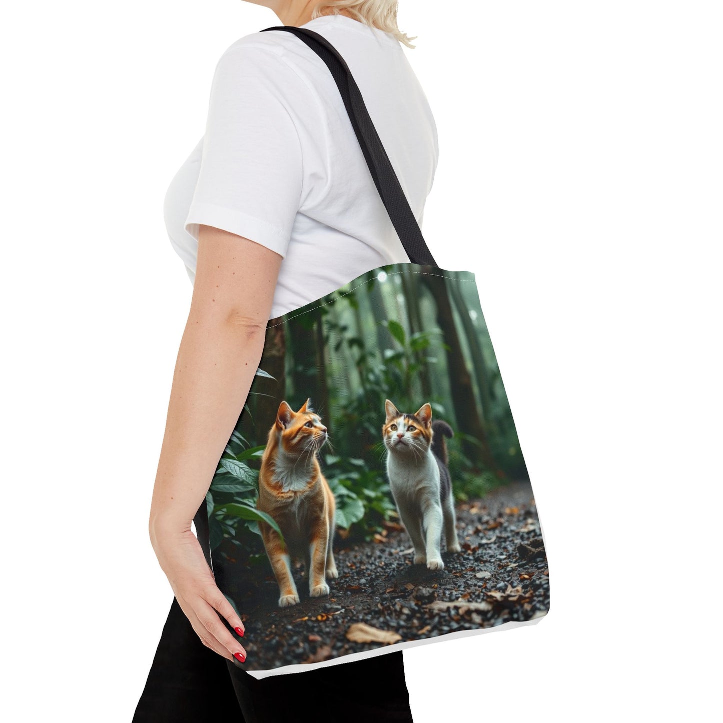 Jungle Cats Tote Bag (AOP)