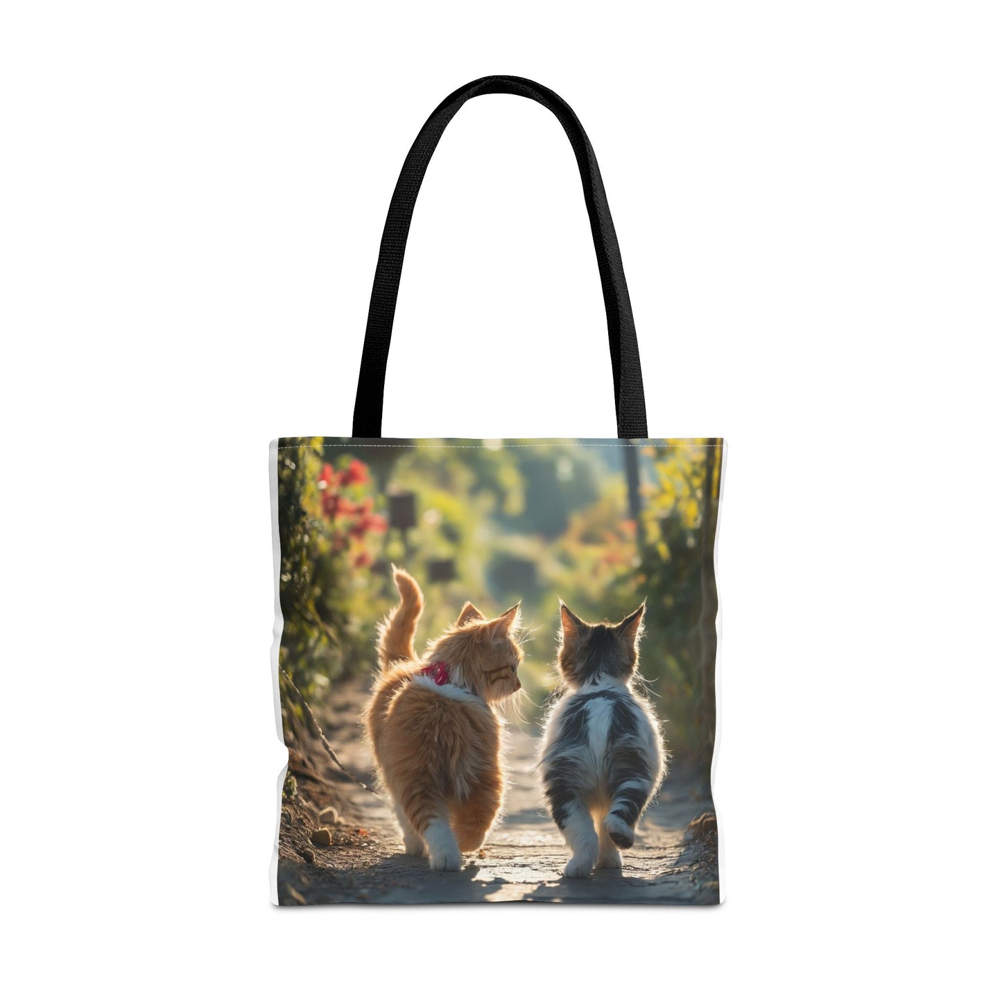 Cat Travelers Tote Bag (AOP)