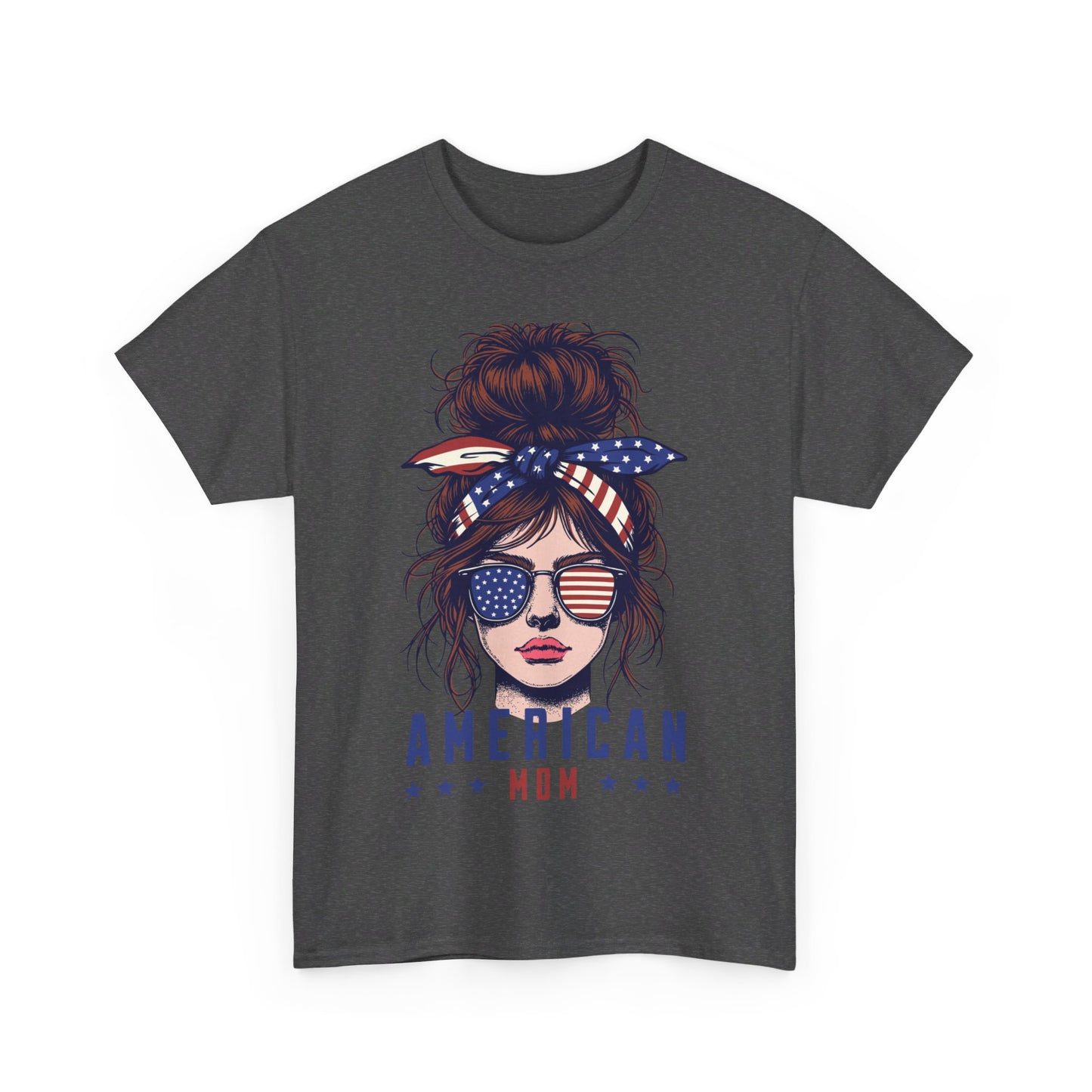 American Mom Unisex Heavy Cotton Tee