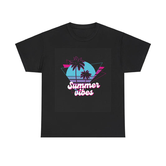 Summer Vibes  Unisex Heavy Cotton Tee