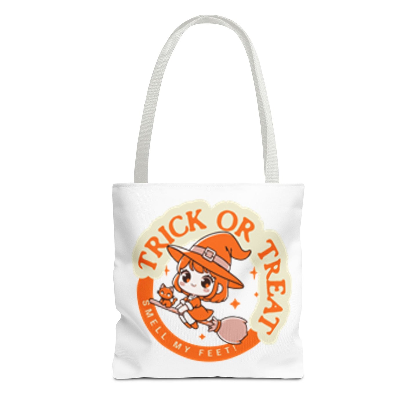 Trick or Treat, Smell My Feet   Halloween Tote Bag (AOP)