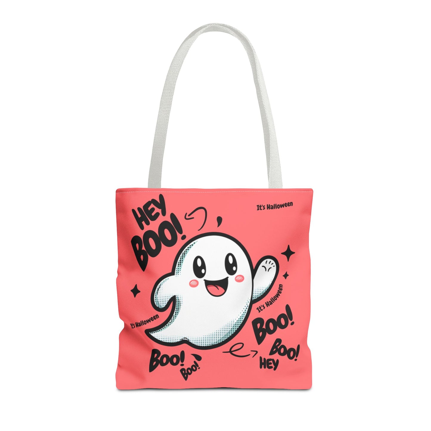 Halloween  Hey Boo    Tote Bag (AOP)