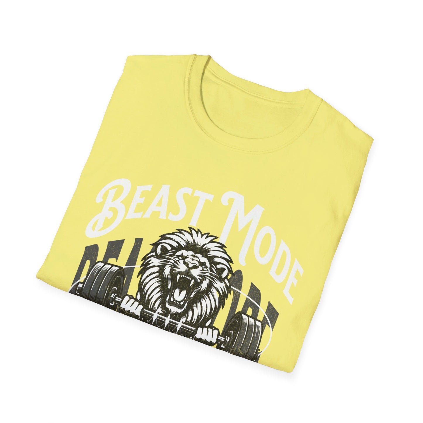 Beast Mode Weightlifting  Unisex Softstyle T-Shirt