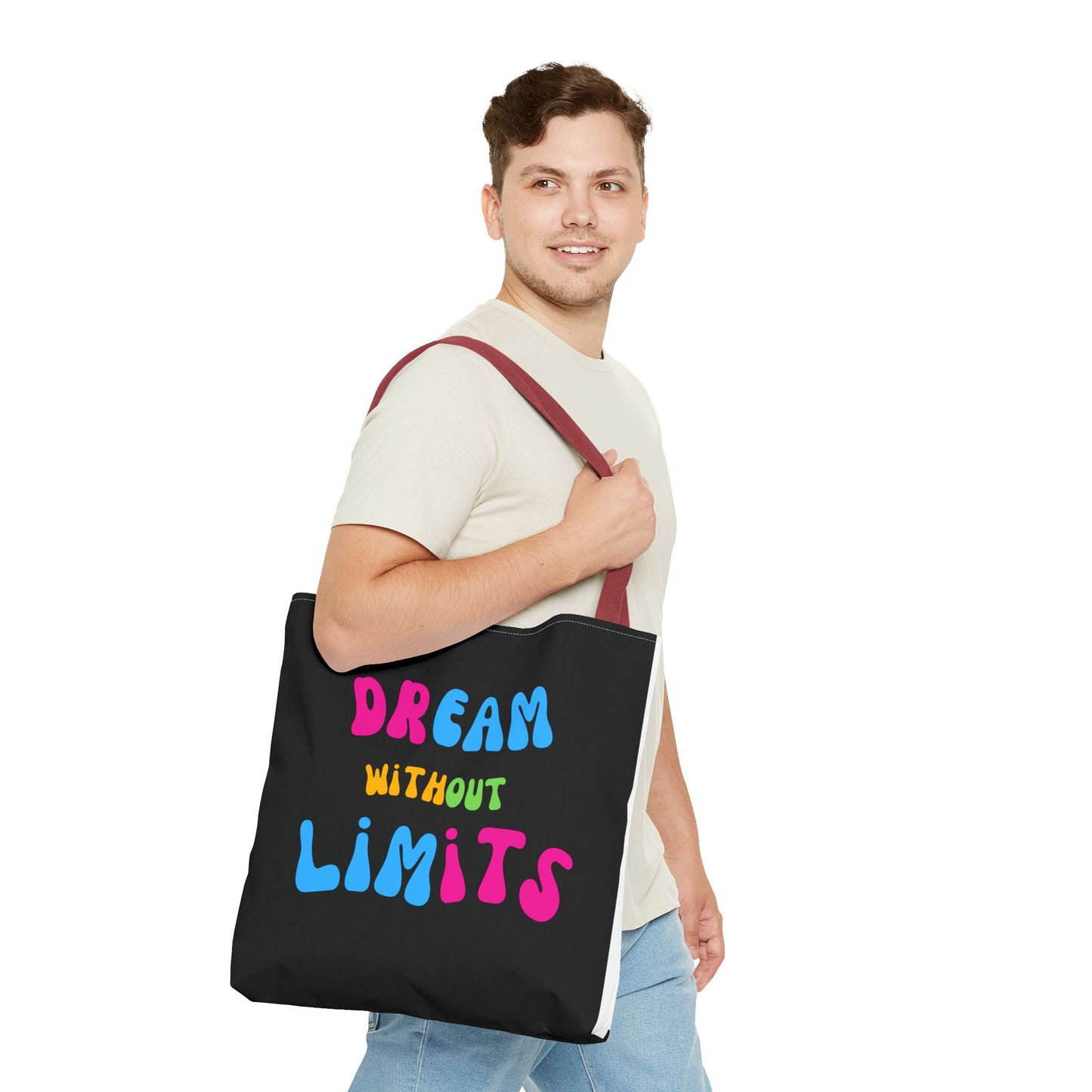 Dream Without Limits Tote Bag (AOP)