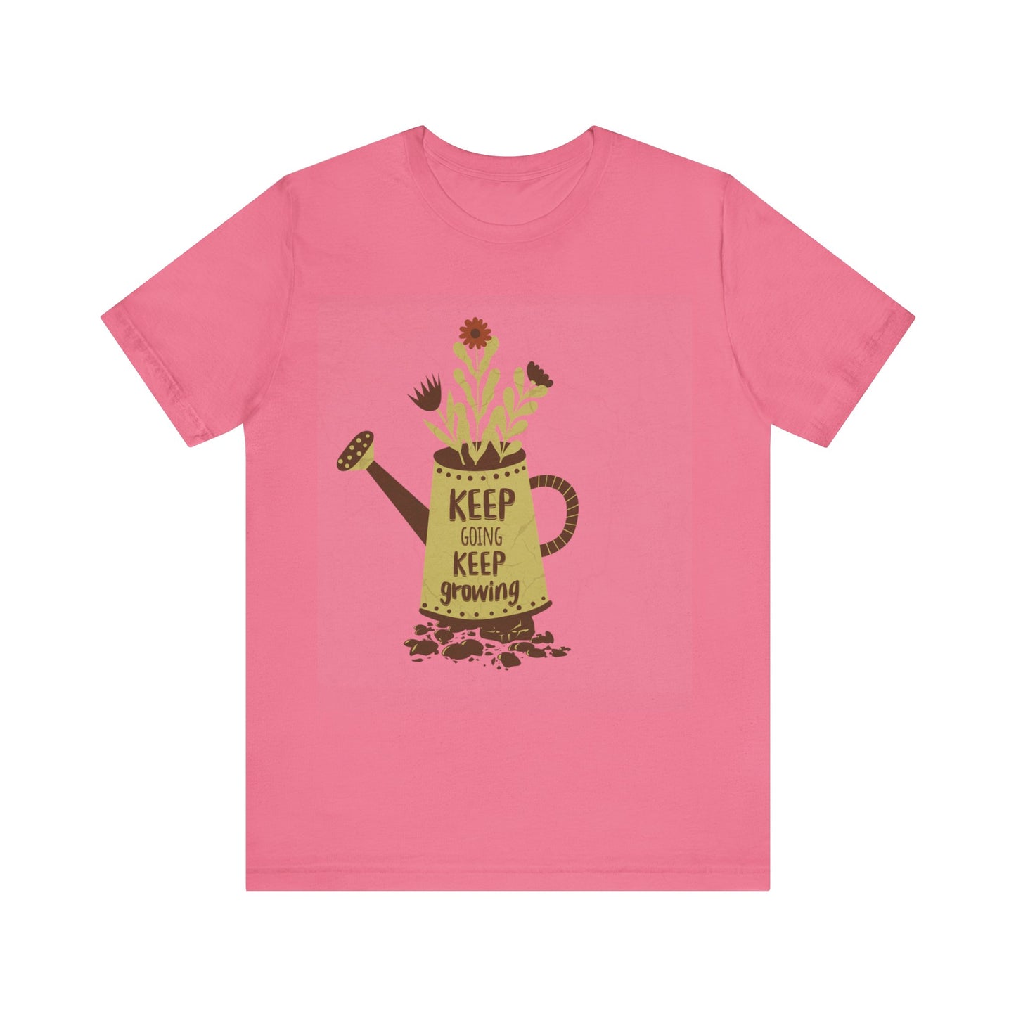 Keep Going, Keep Growing Unisex Jersey Short Sleeve Tee