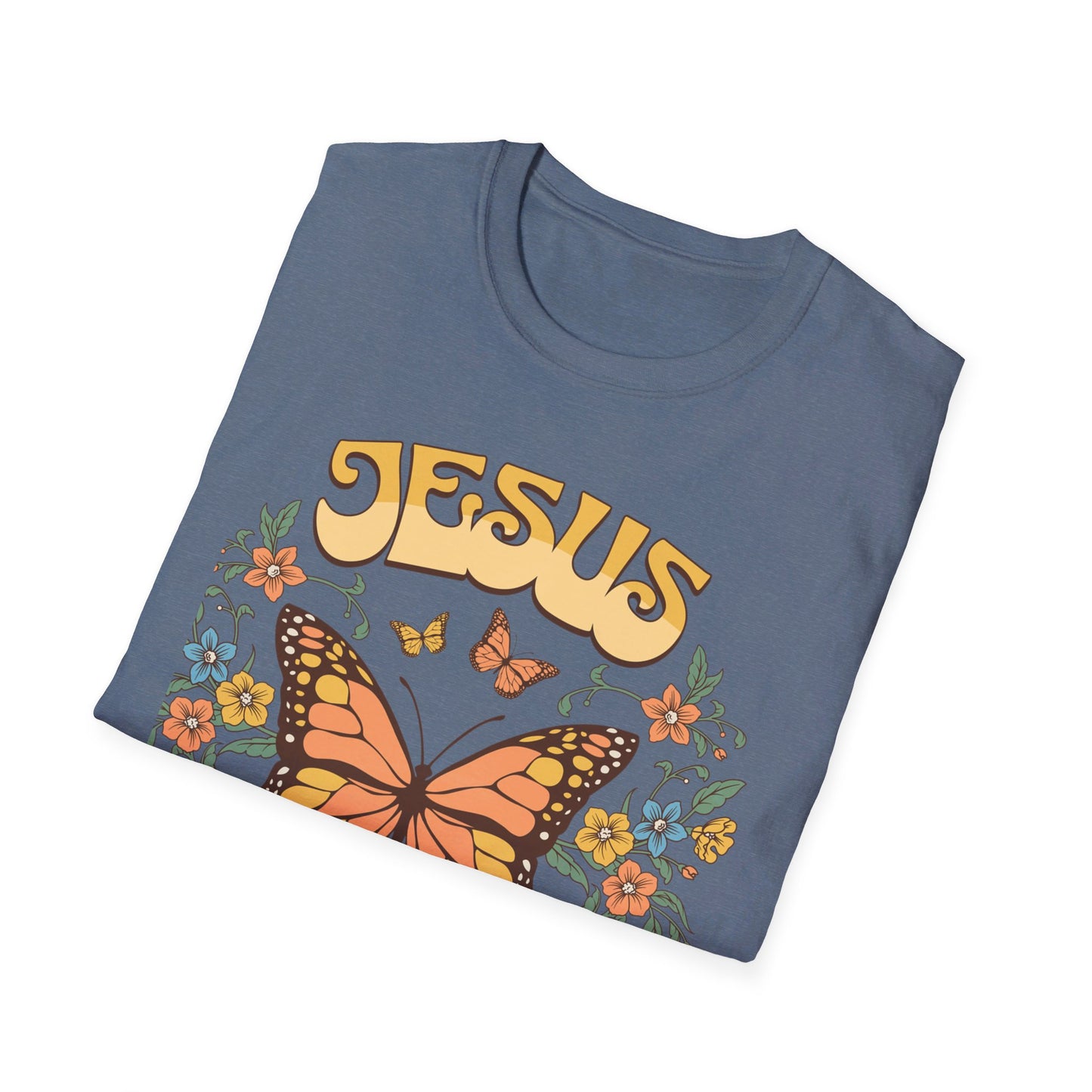 Jesus - The Way, The Truth, The Life   Unisex Softstyle T-Shirt