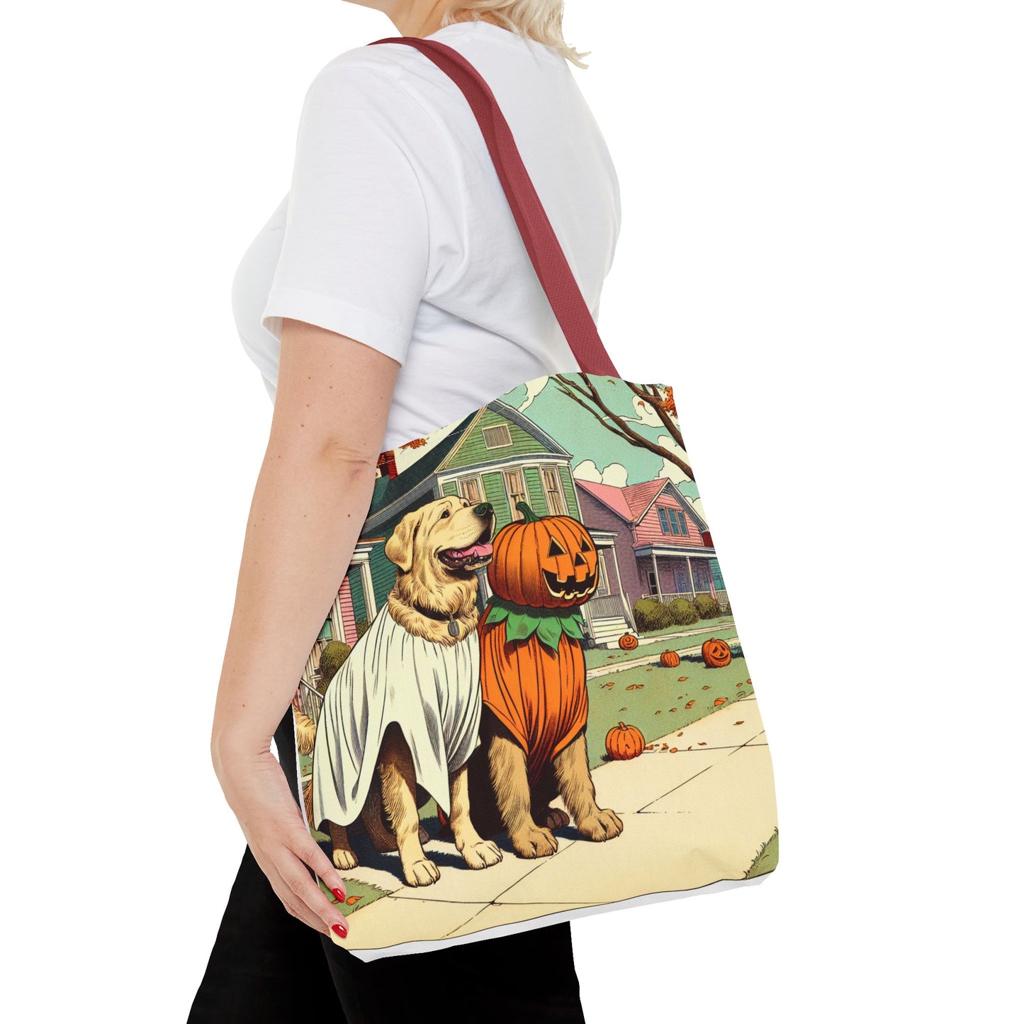 Doggy Halloween Tote Bag (AOP)