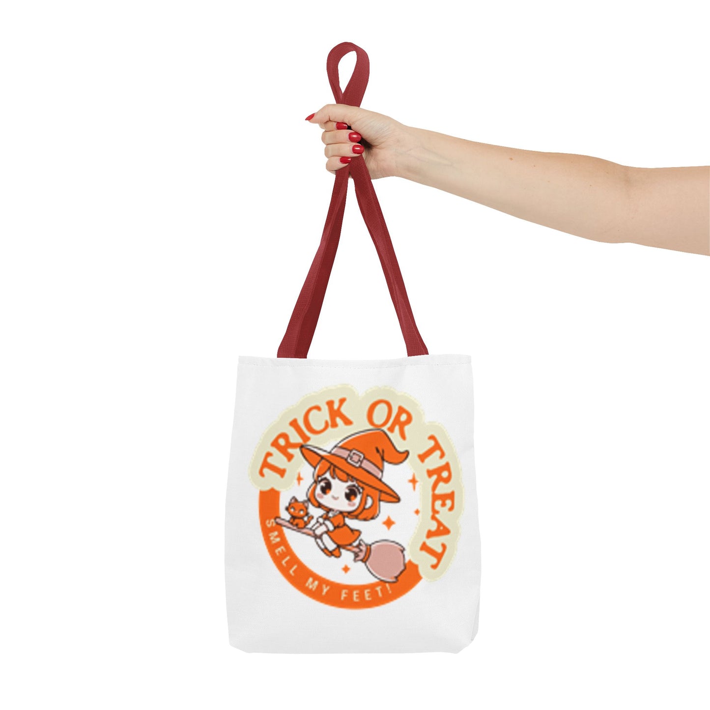 Trick or Treat, Smell My Feet   Halloween Tote Bag (AOP)