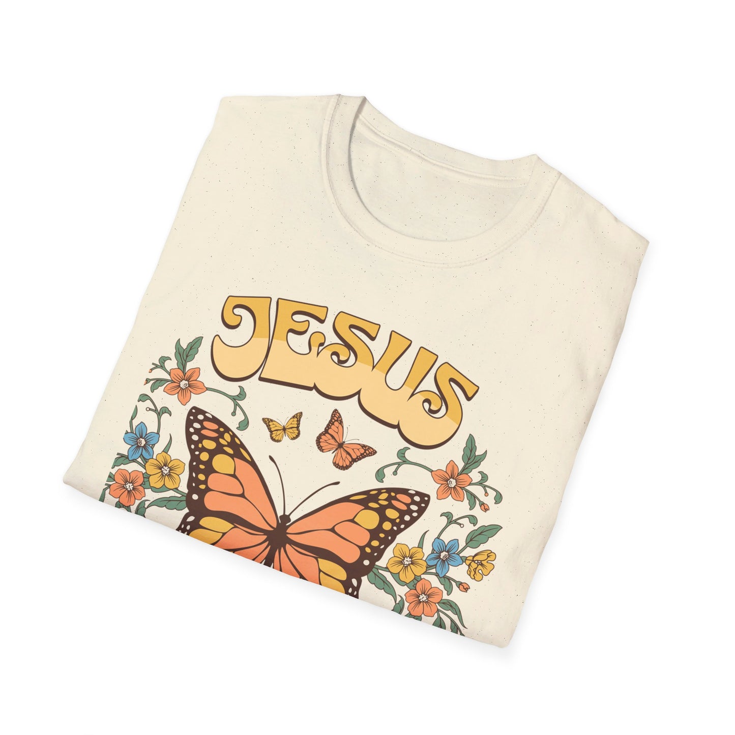 Jesus - The Way, The Truth, The Life   Unisex Softstyle T-Shirt