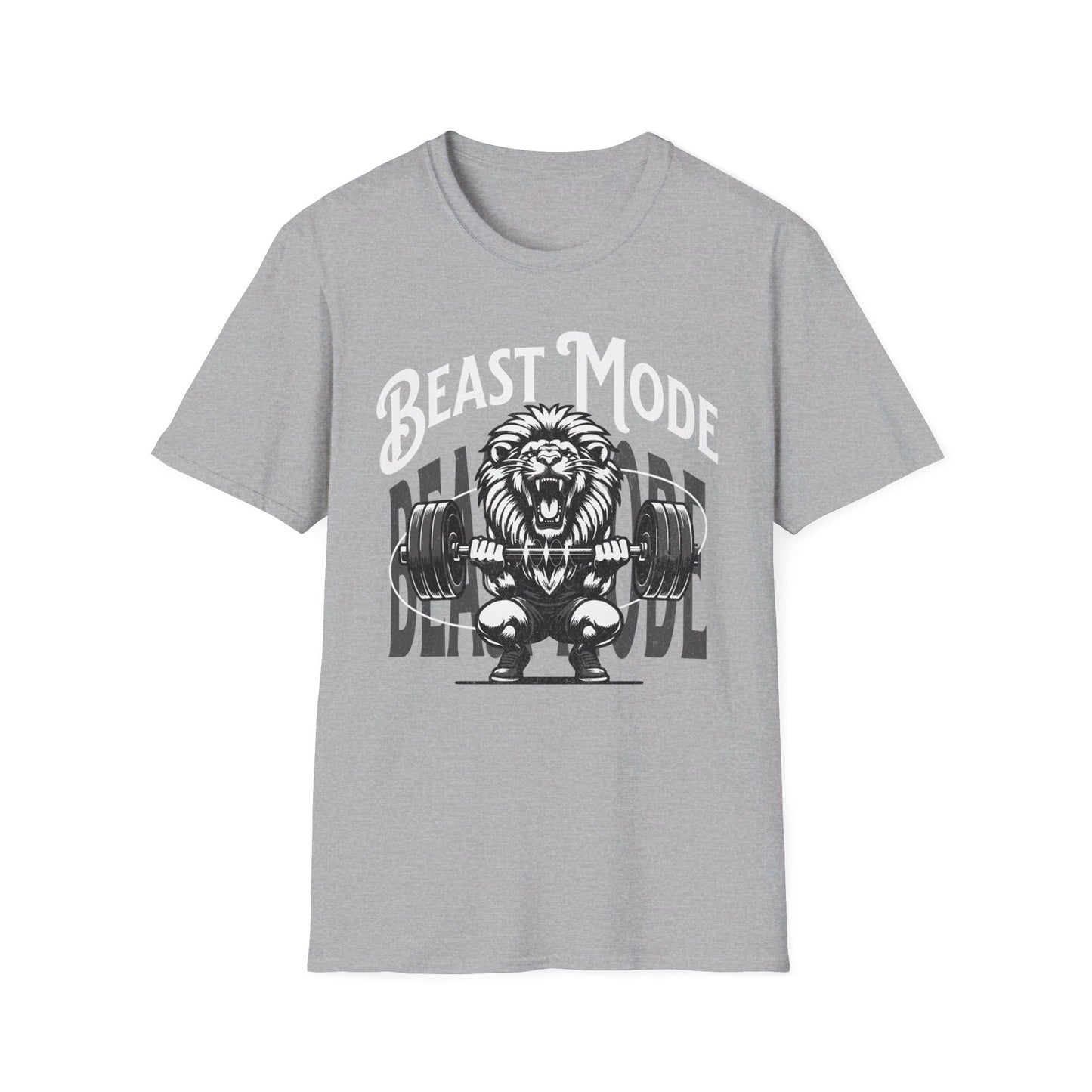 Beast Mode Weightlifting  Unisex Softstyle T-Shirt