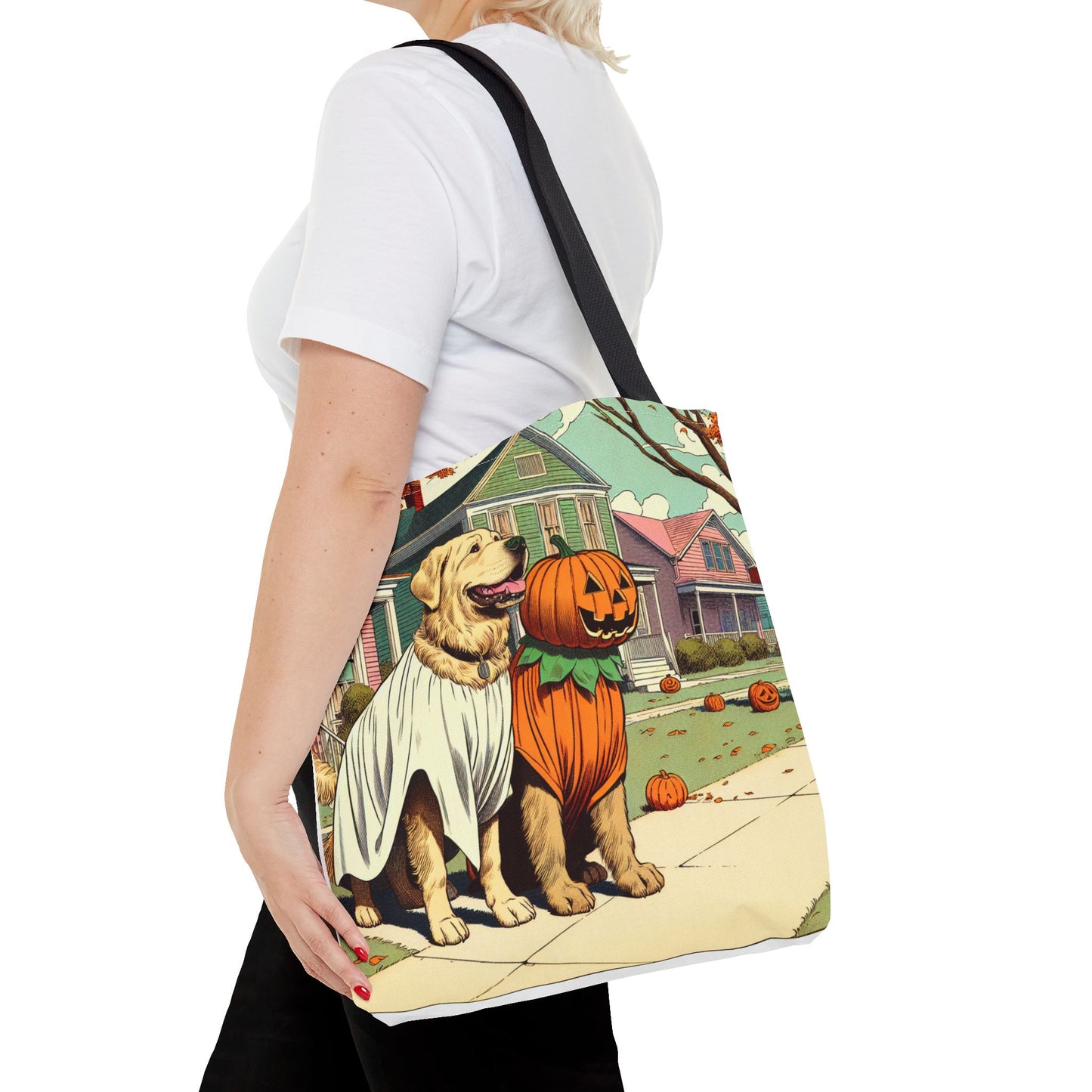 Doggy Halloween Tote Bag (AOP)